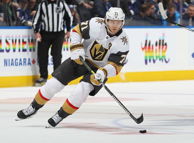 "Have to find a way to not collapse": William Karlsson and Golden Knights camp speak on 7-4 loss to Coyotes