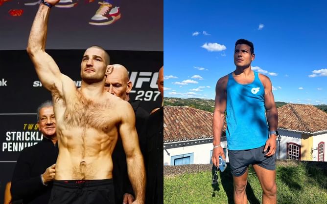 "Let's do some bleeding" - Sean Strickland seemingly accepts Paulo Costa fight after previously turning down UFC 302 offer