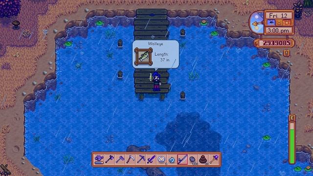 How to get Walleye in Stardew Valley