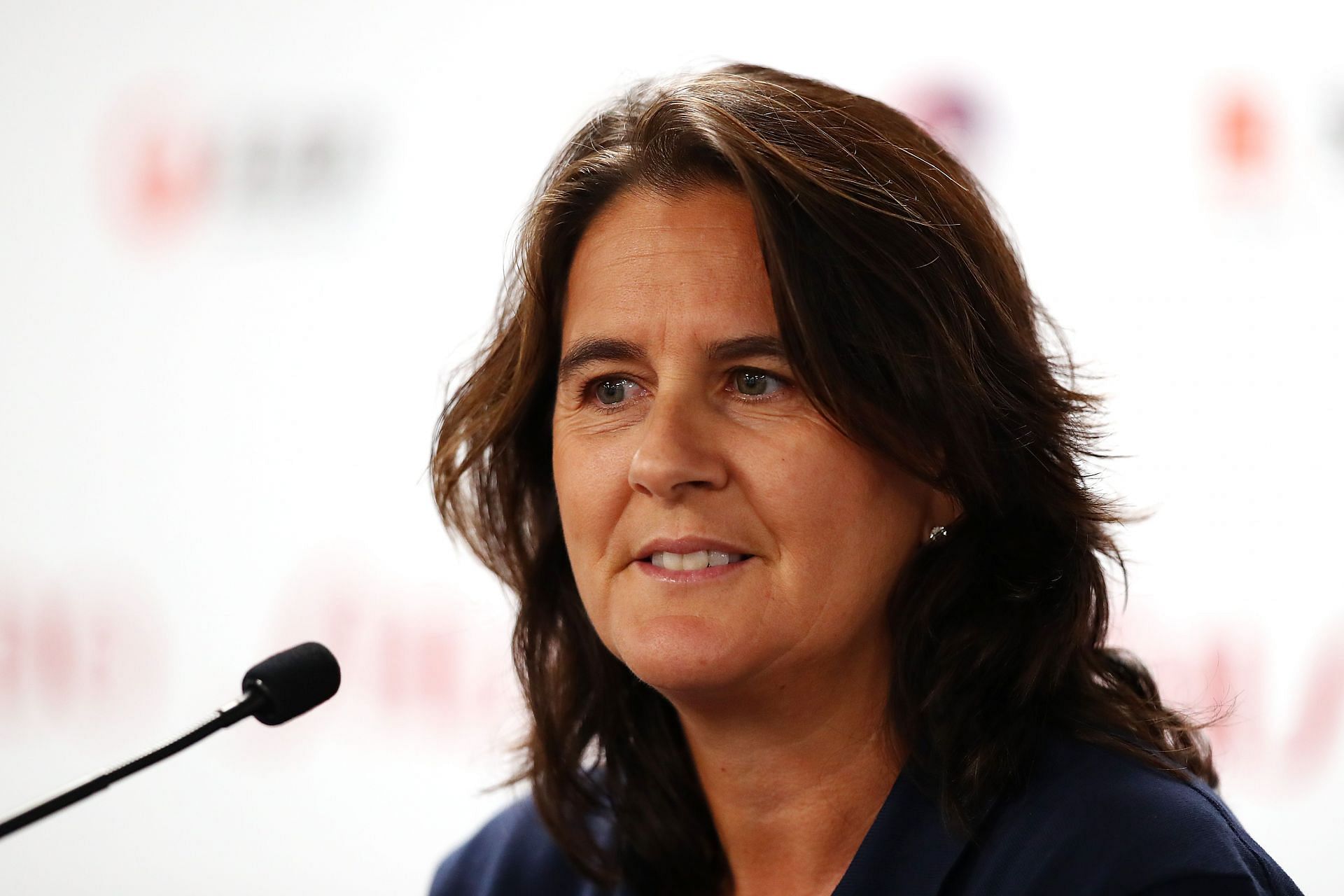 Conchita Martinez at the 2019 WTA Finals.