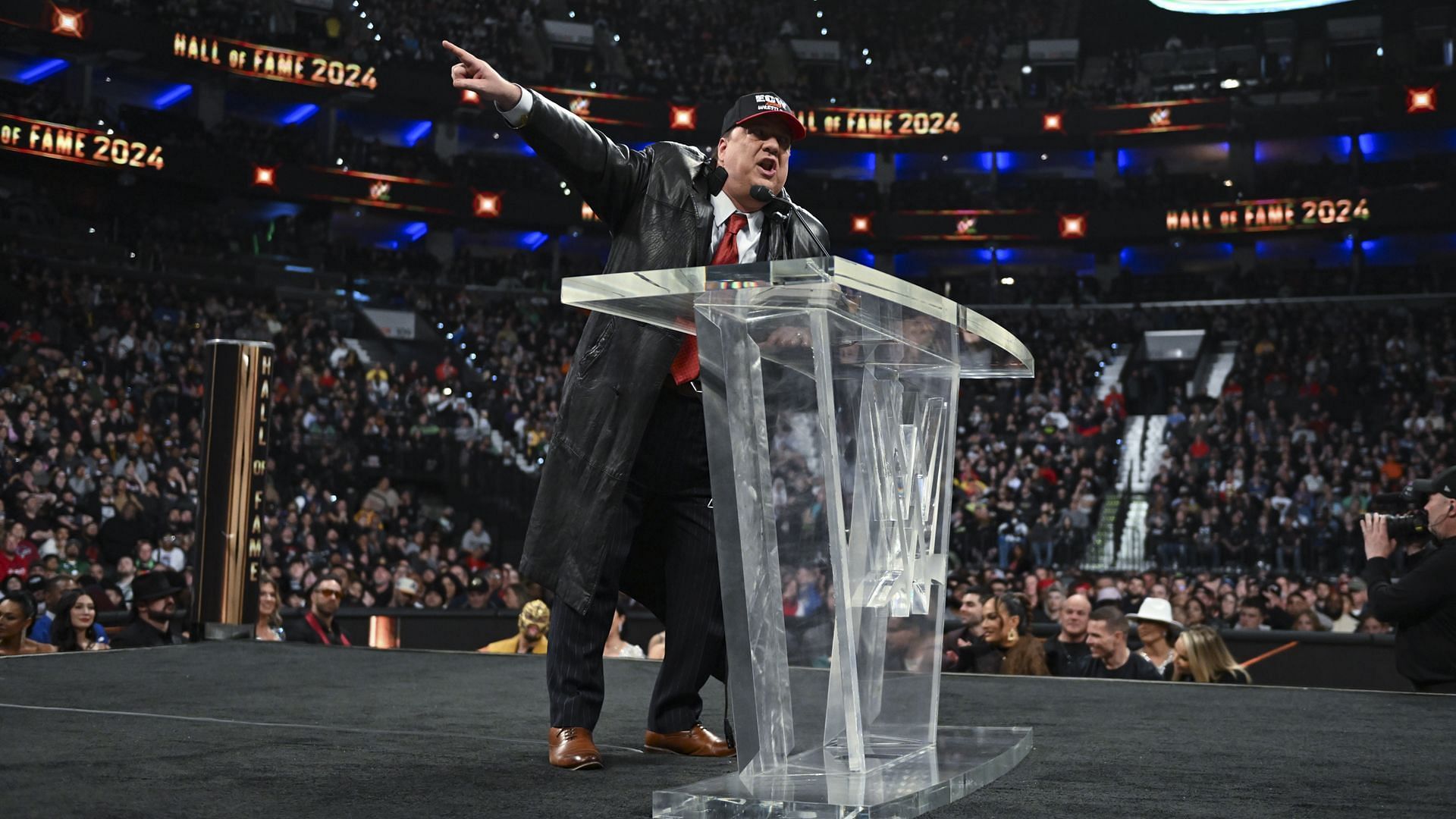 Paul Heyman is inducted into the WWE Hall of Fame, 2024 Class