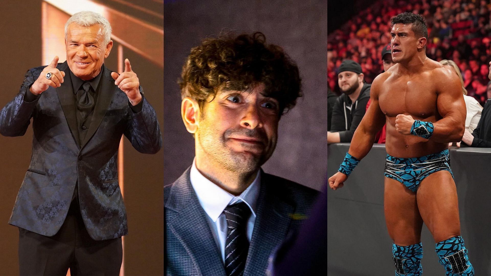 EC3 recently talked about the war of words between Tony Khan and Eric Bischoff [Photo courtesy of WWE