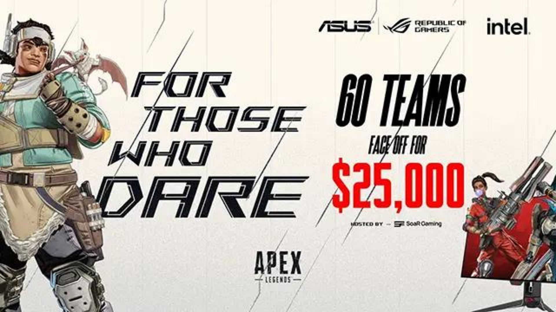 Apex Legends For Those Who Dare tournament (Image via ASUS ROG)