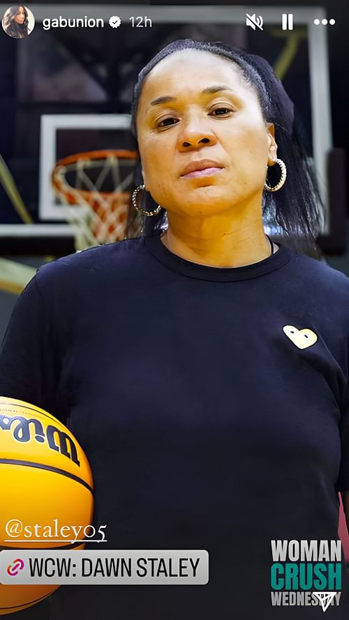 Dawn Staley is Gabrielle Union's Woman Crush Wednesday