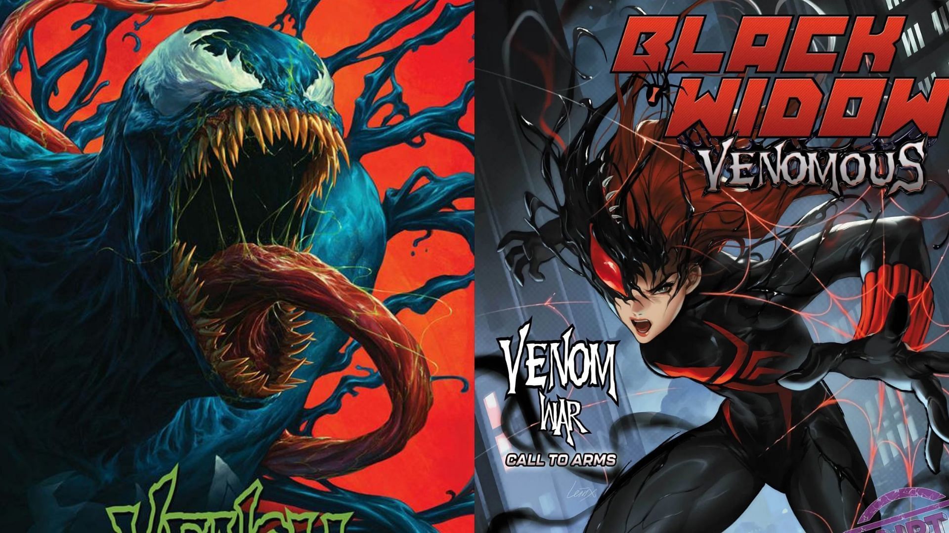 Black Widow will team up with a new Venom symbiote (Image via Marvel)