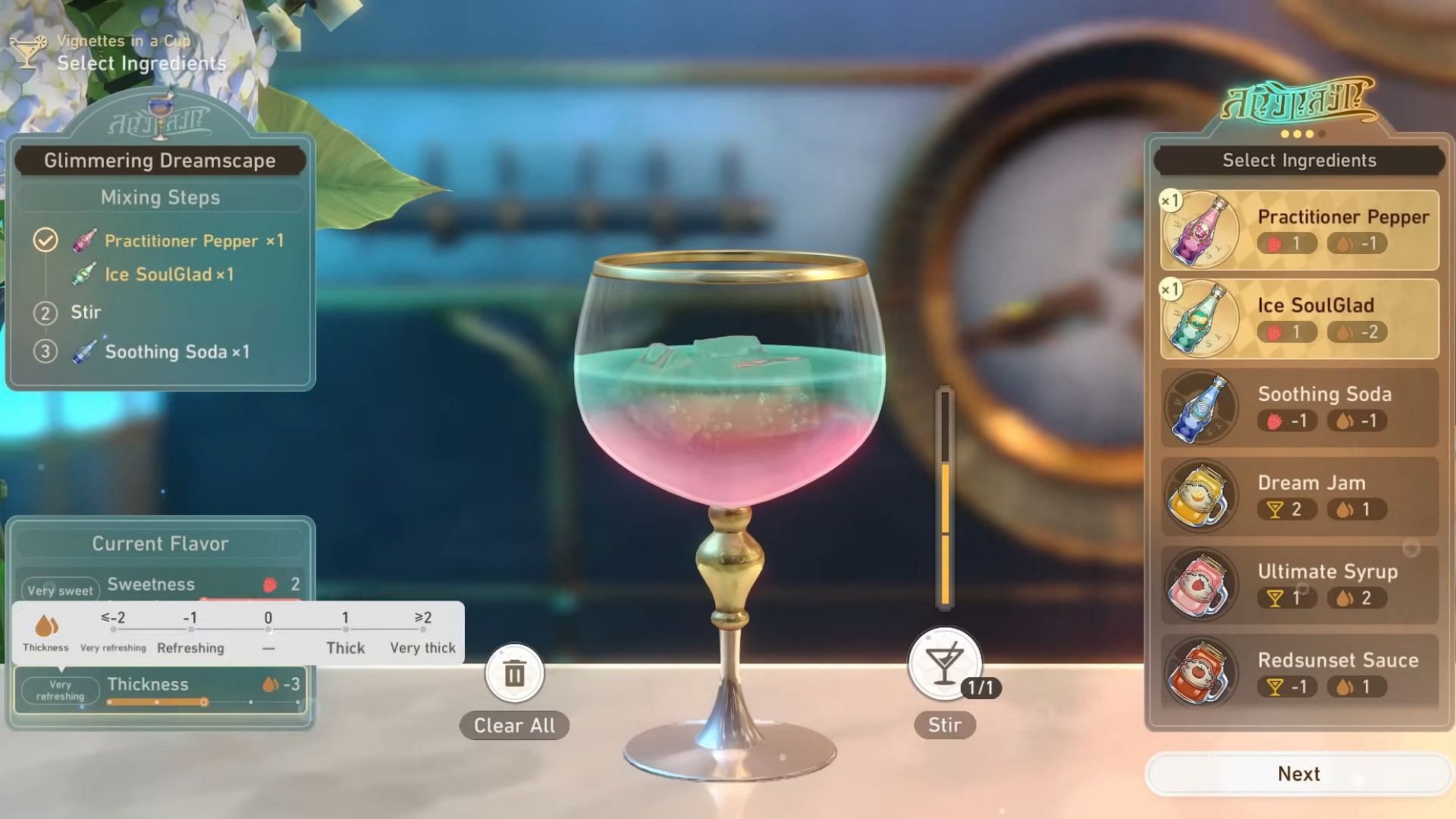 Vignettes in a Cup drink making preview 