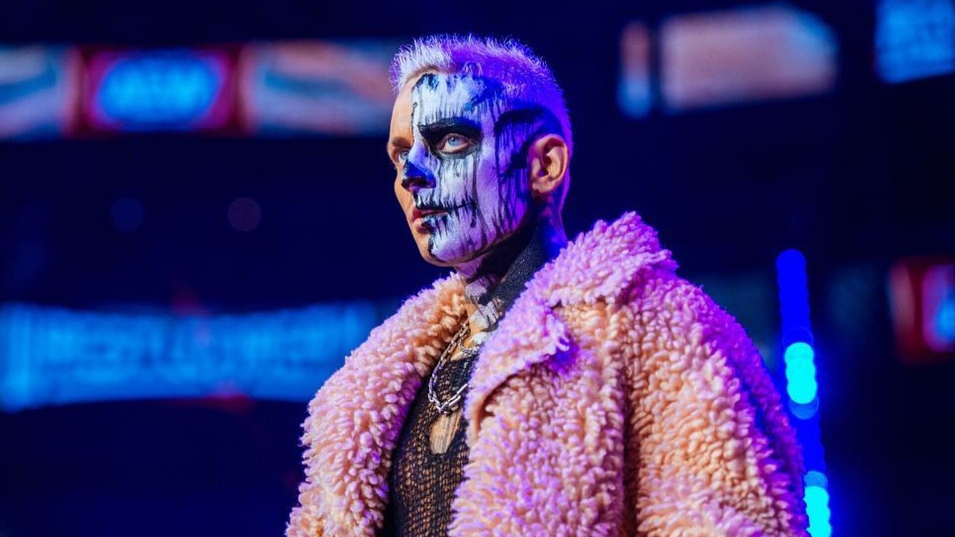 Darby Allin makes his entrance at AEW WrestleDream