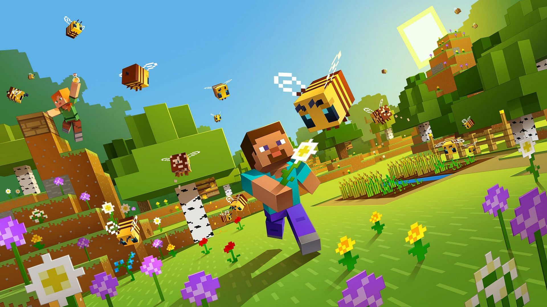 Steve is the first character ever created for Minecraft (Image via Mojang Studios)