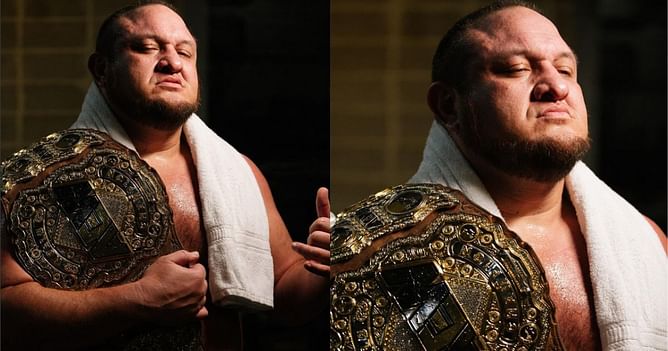 Samoa Joe loses the AEW World Championship