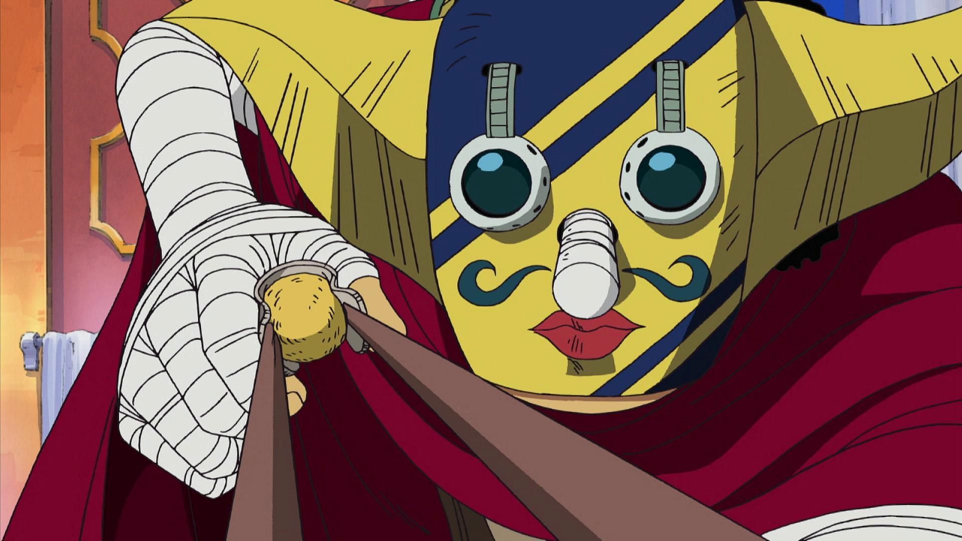 One Piece characters tend to use the most unlikely disguises (Image via Toei Animation)