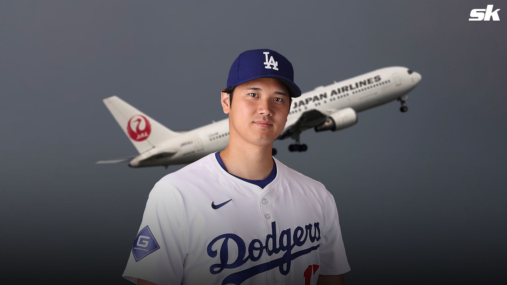Shohei Ohtani featured in a JAL training video