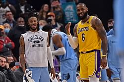"Drake just flammed you lil bro": NBA fans sound off on leaked video showing Ja Morant's taunt to LeBron James