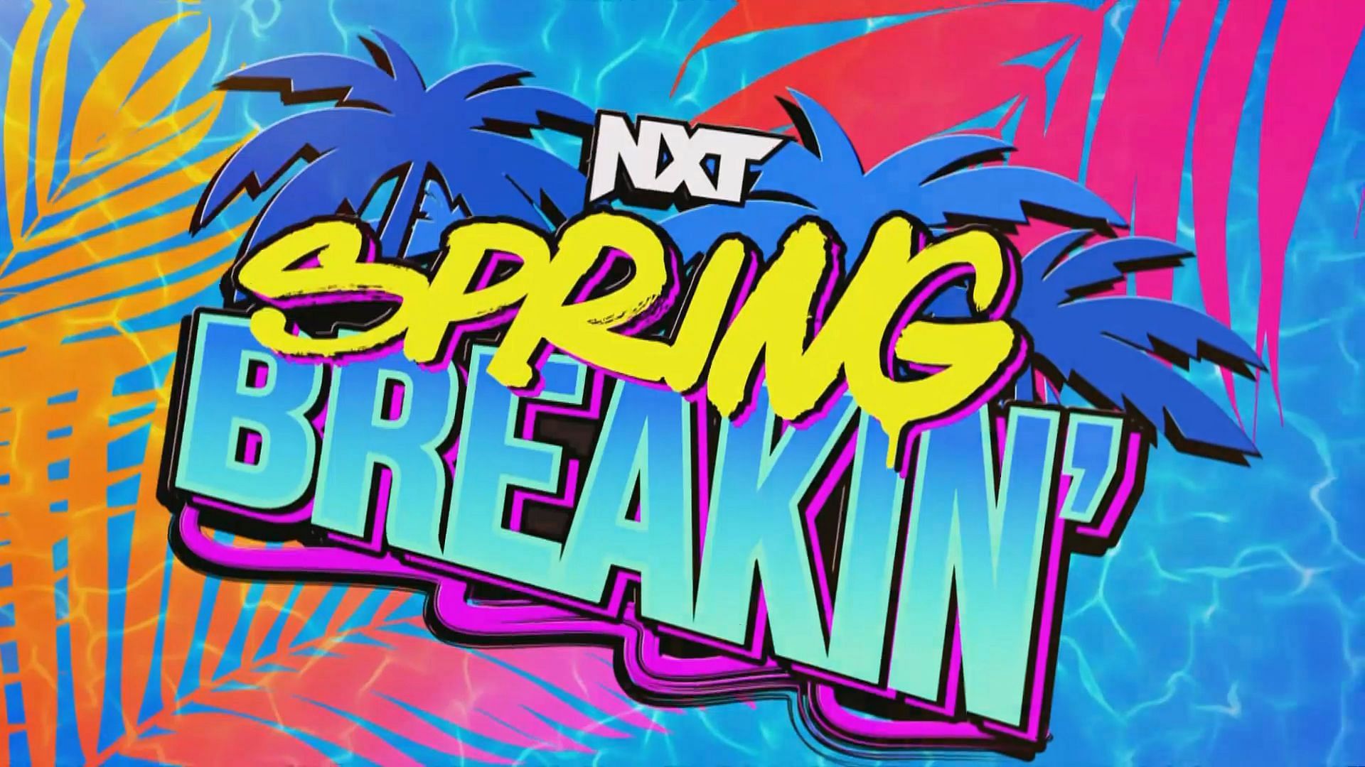 The official logo for WWE NXT Spring Breakin