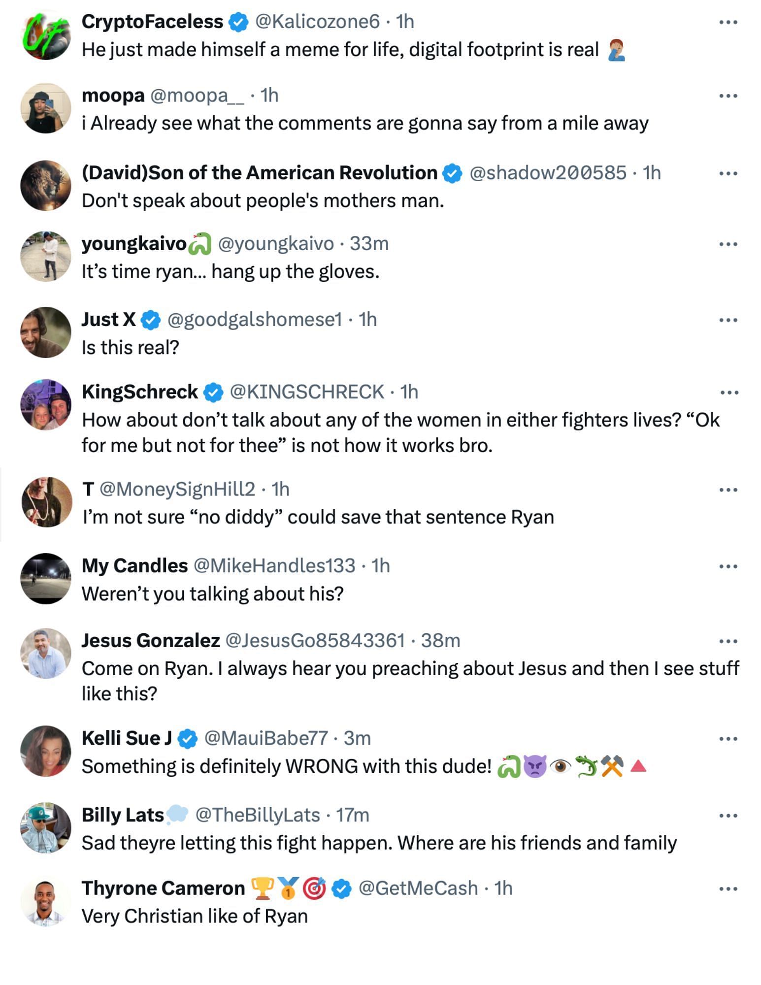 Fans reacting to Ryan Garcia&#039;s outburst at the April 18 press conference [via @ryangarcia on X]