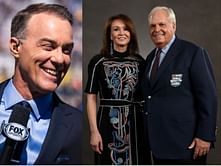 Kevin Harvick jokes about why Rick Hendrick's wife Linda "gonna be mad" after HMS's 1-2-3 finish at Martinsville