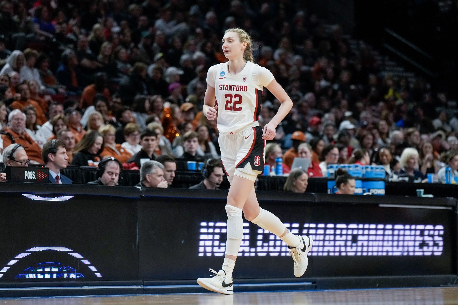 Stanford post player Cameron Brink is the best propsect in the WNBA Draft other than Caitlin Clark. How could she jump Clark in the Draft?