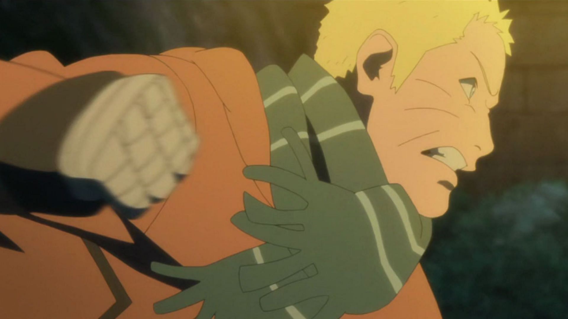 Naruto goes up against Toneri (Image via Studio Pierrot)