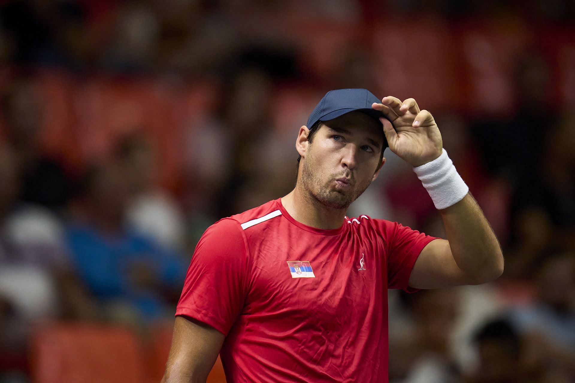 Dusan Lajovic will also in be in action on the penultimate day of the Barcelona Open 