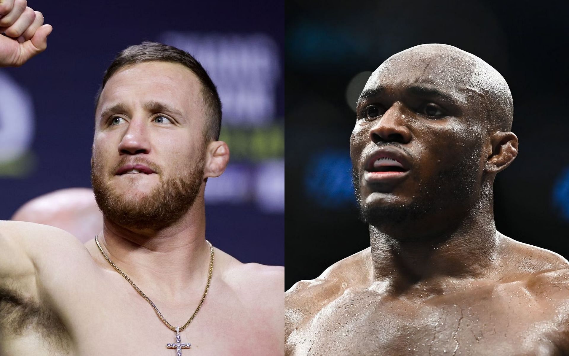 Kamaru Usman questions Justin Gaethje for trying to knock him out in sparring session [Image courtesy: Getty Images]