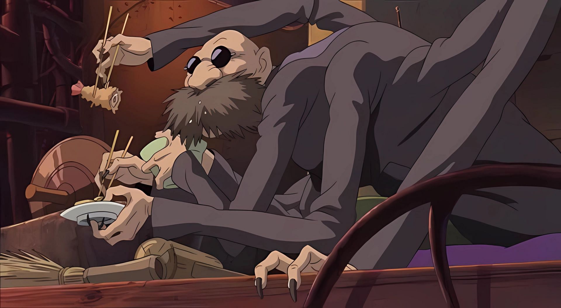 Kamaji as seen in the film (Image via Studio Ghibli)