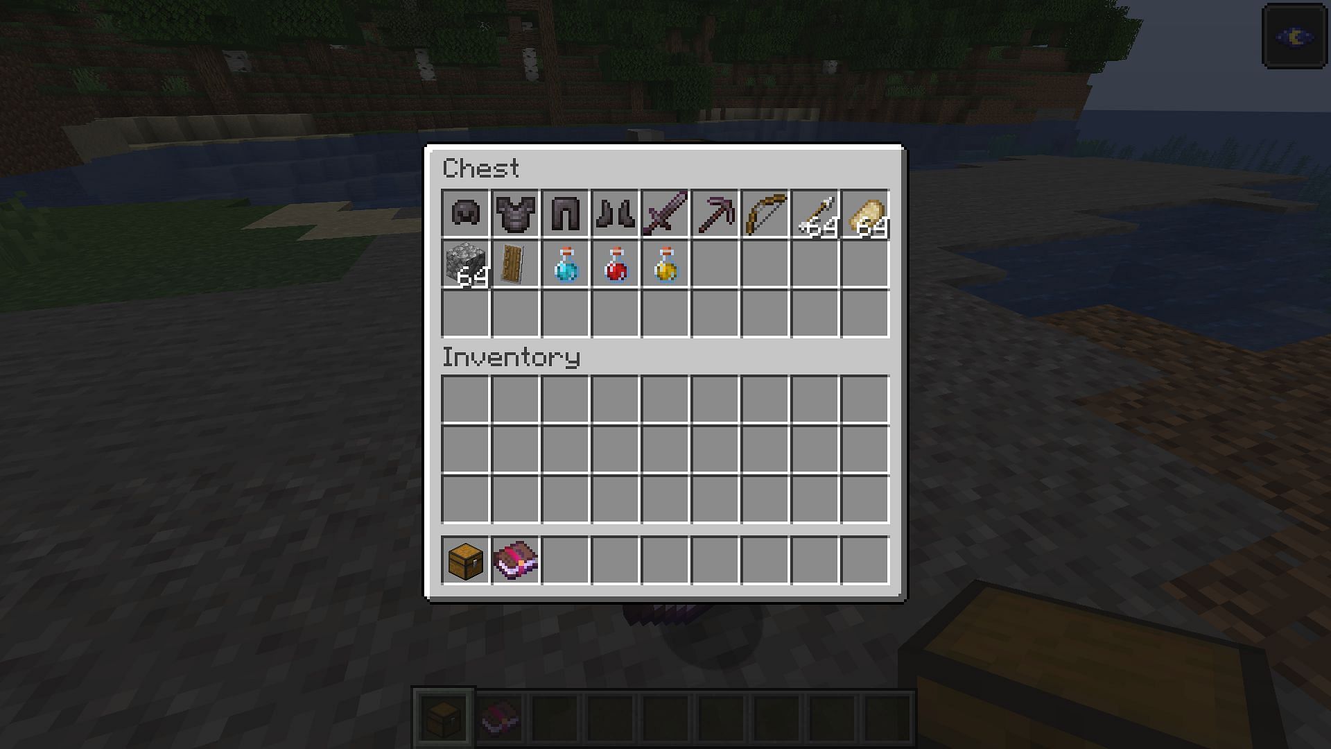 Resources that would help you survive trial chambers (Image via Mojang Studios)