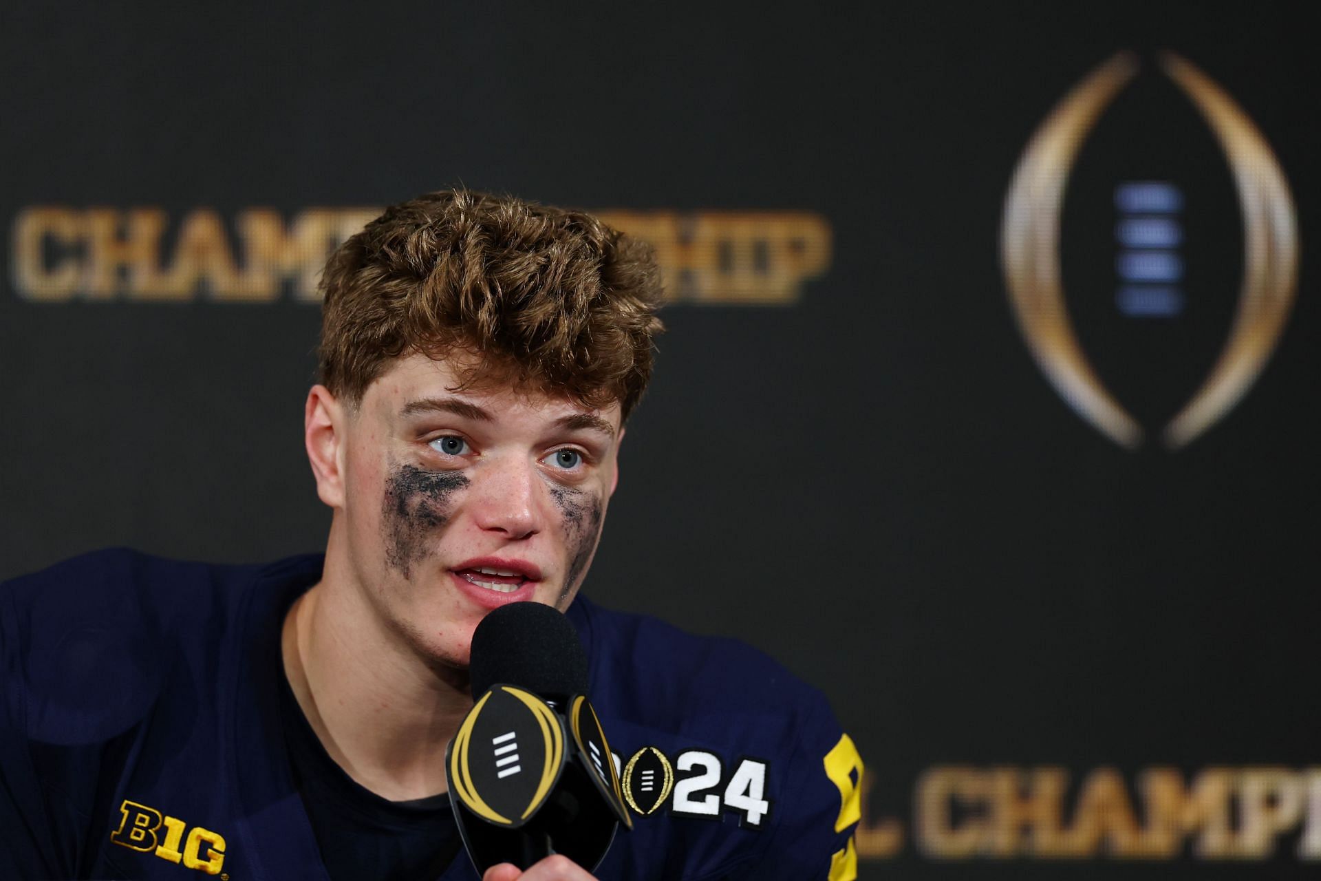 J.J. McCarthy: 2024 CFP National Championship - Michigan v Washington