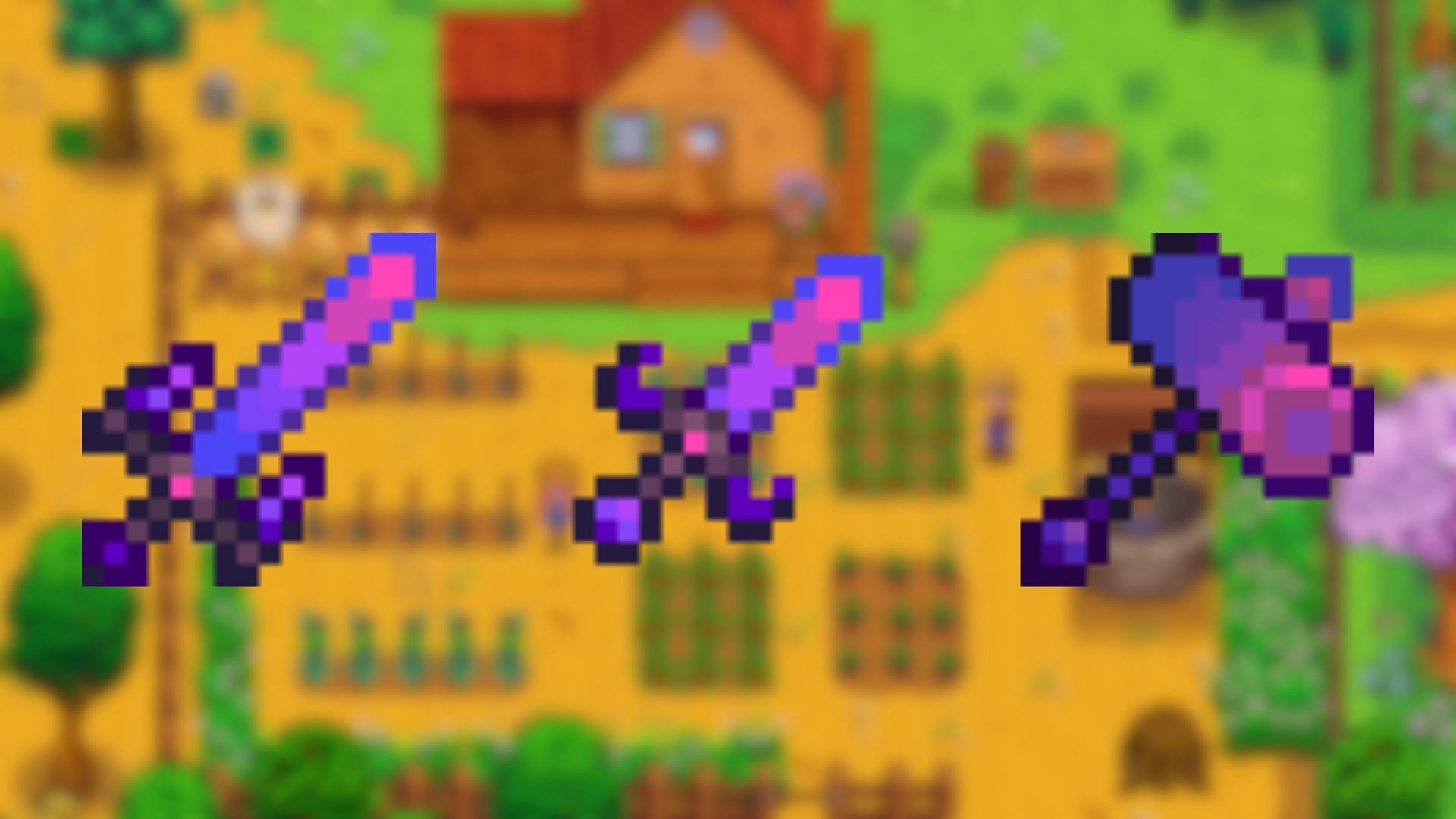 Infinity weapons do not require upgrades. (Image via ConcernedApe)