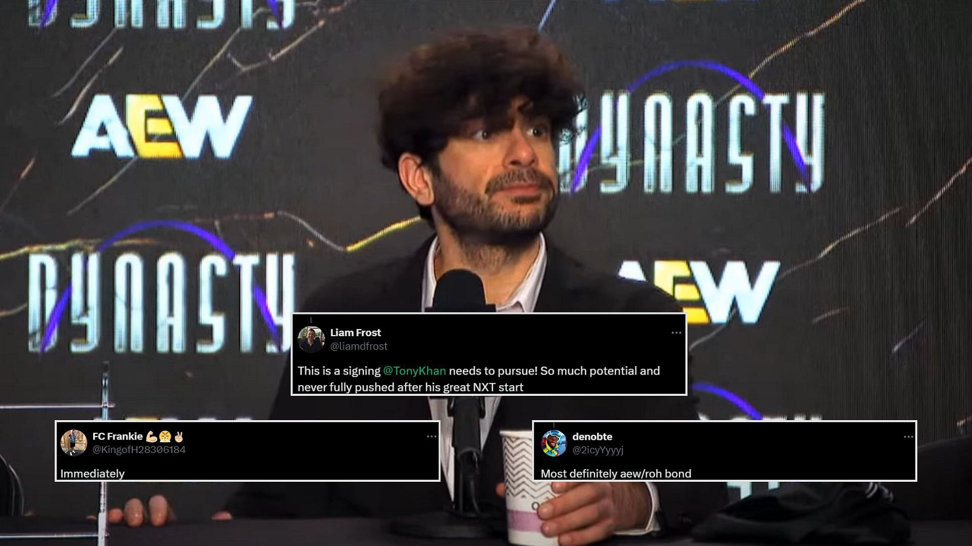 Tony Khan is the president of All Elite Wrestling [Photo courtesy of AEW