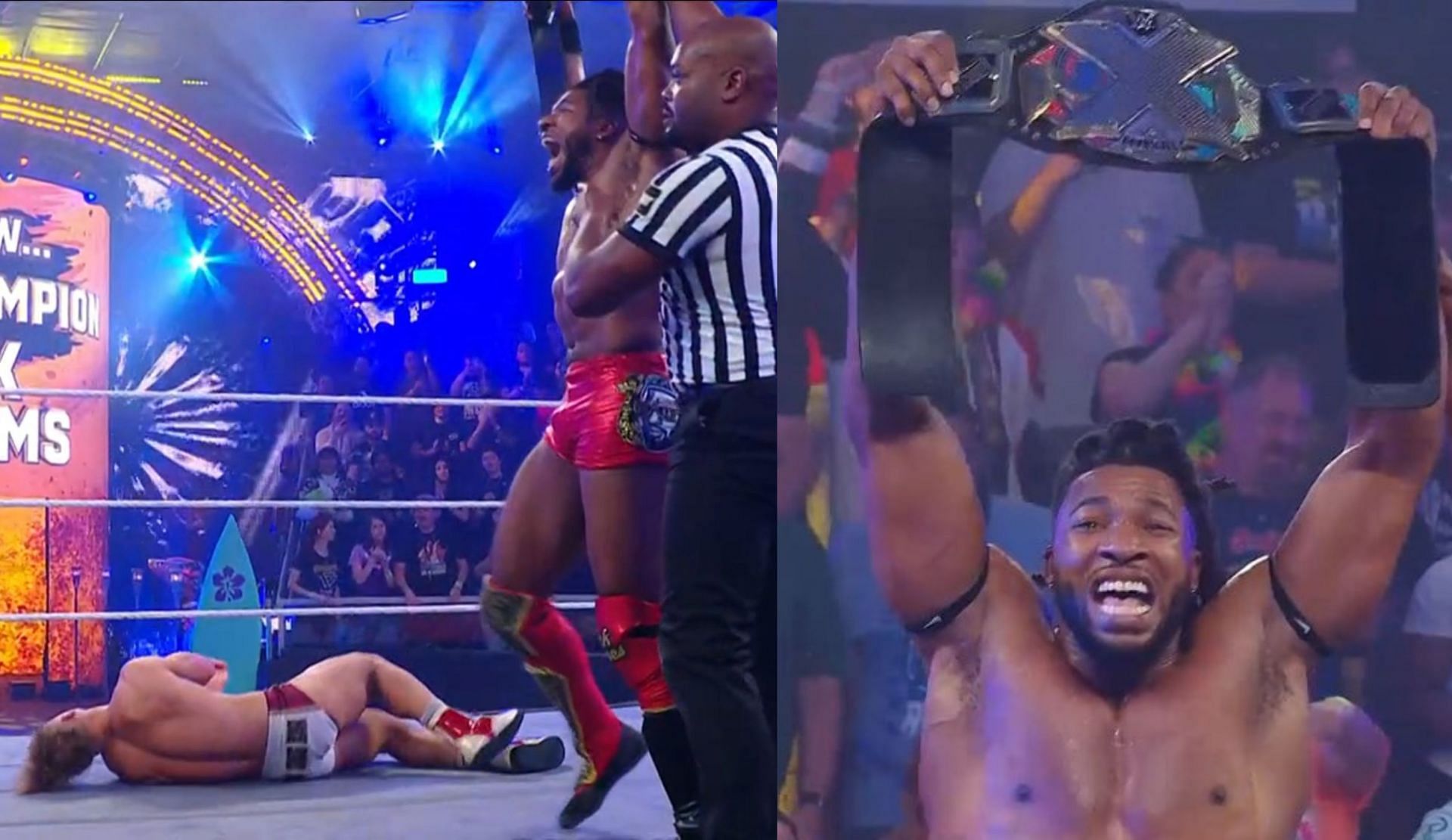 WWE NXT में आखिर मिला नया चैंपियन 