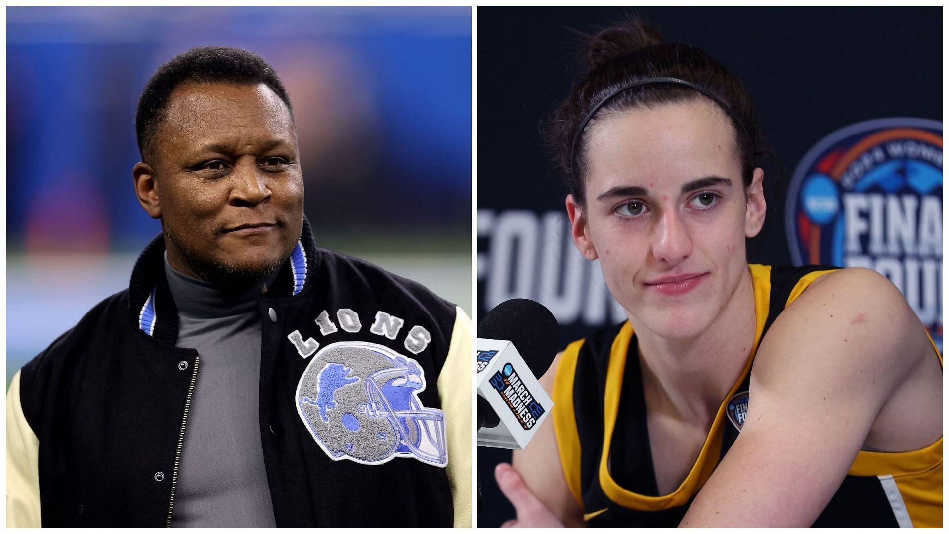 NFL icon Barry Sanders requests for a jersey of Caitlin Clark