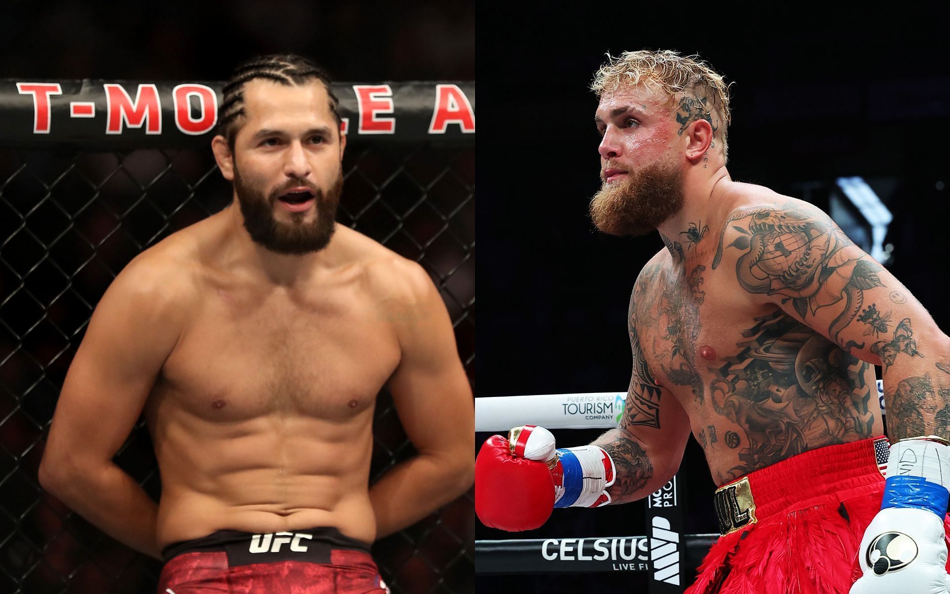 Jorge Masvidal (left) and Jake Paul (right) have long been at odds [Images courtesy: Getty Images]