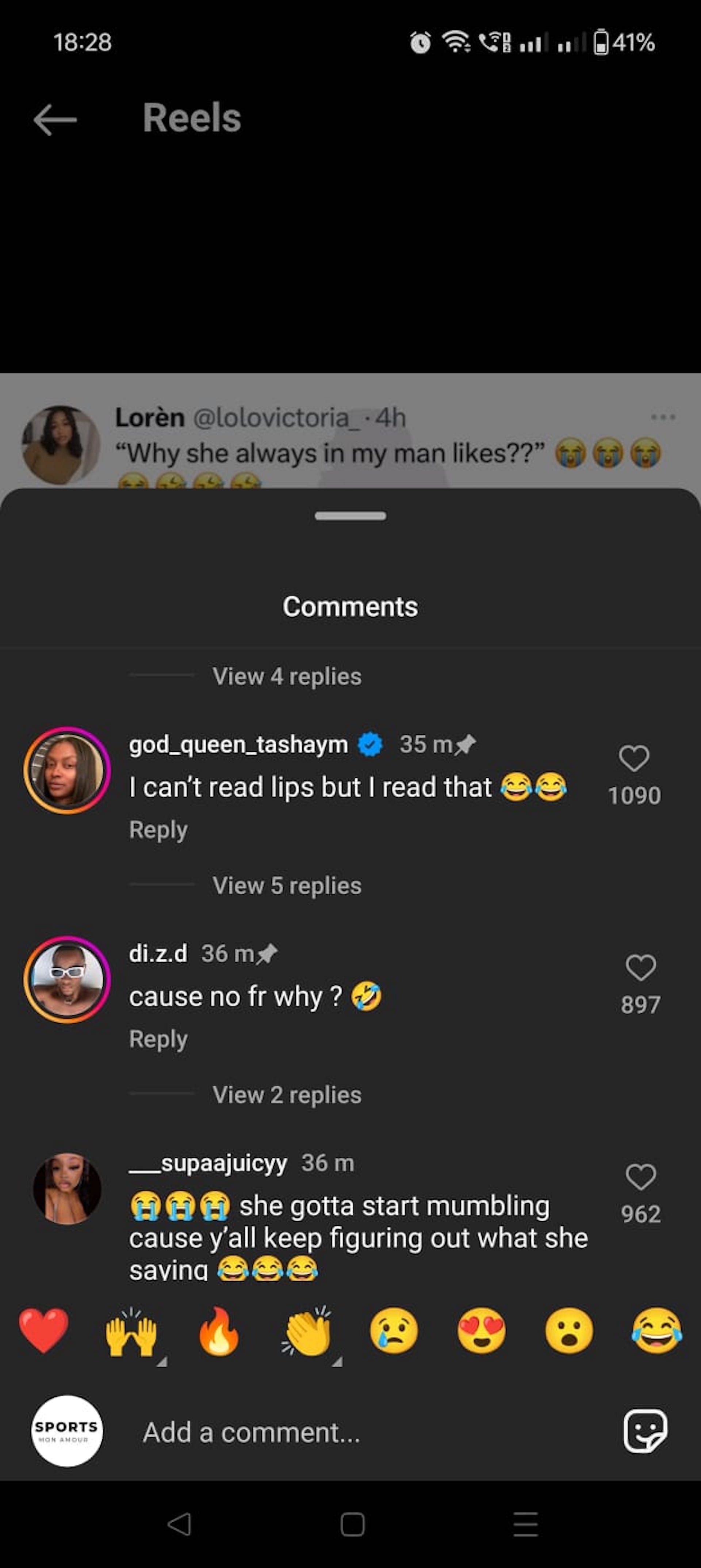 IG Comments