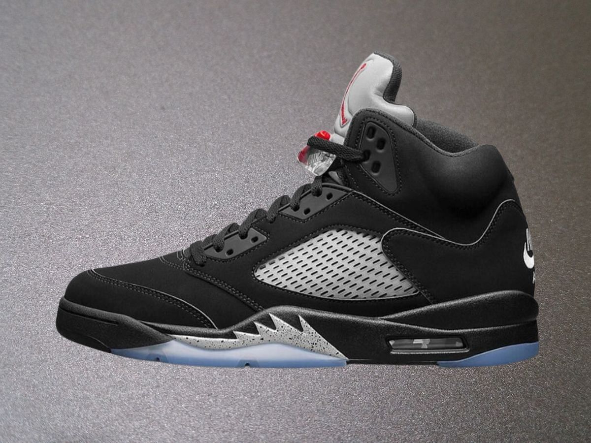 Air Jordan 5 Black Metallic shoes 