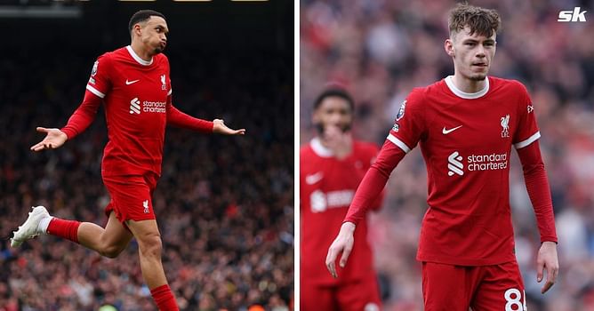 “That’s the way it is” - Liverpool boss Jurgen Klopp compares Trent Alexander-Arnold and Conor Bradley
