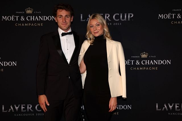 Laver Cup 2023 - Casper Ruud and Maria Galligani