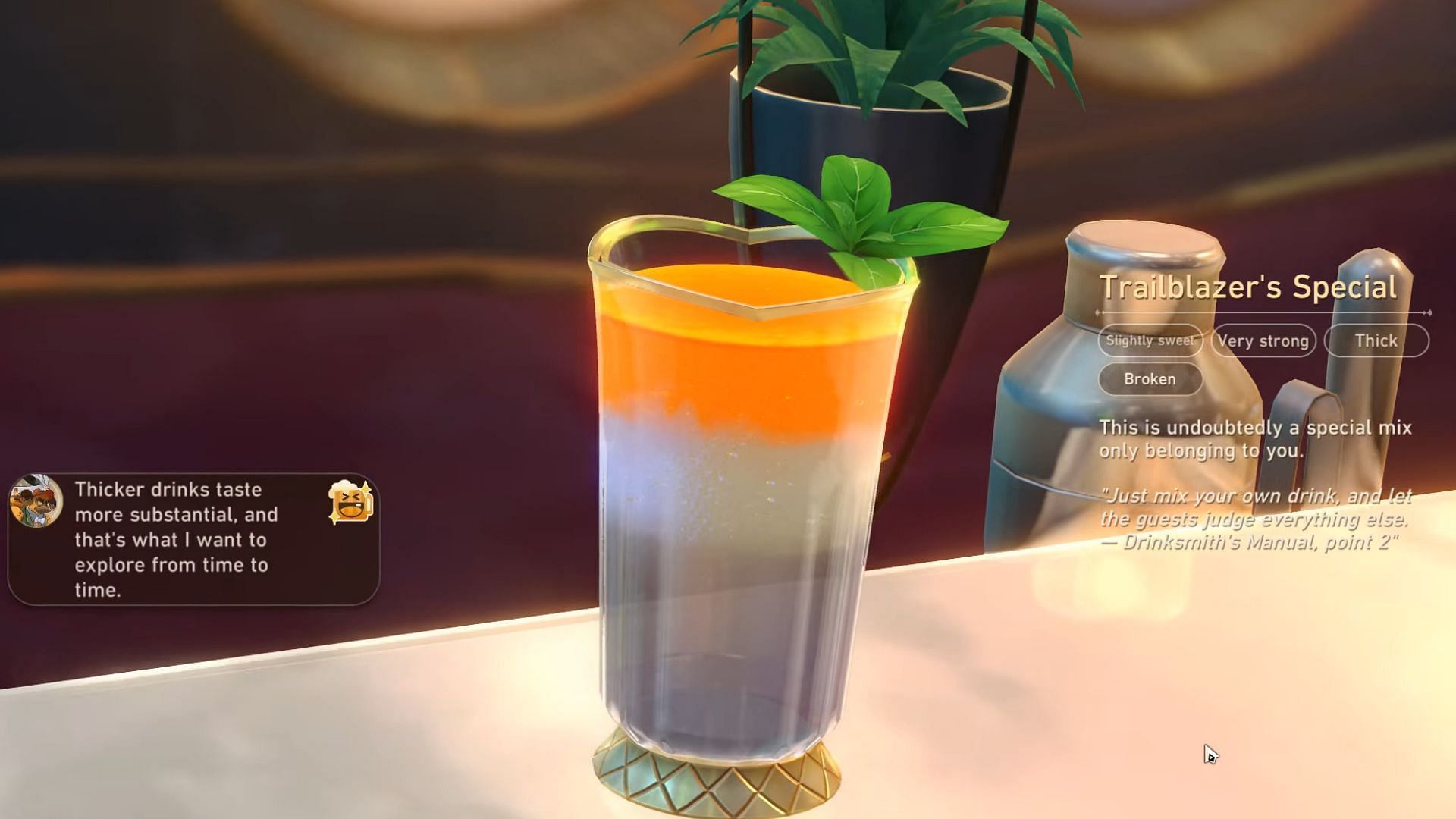 Image showing a custom made Large with that vulnerable feeling drink in Honkai Star Rail