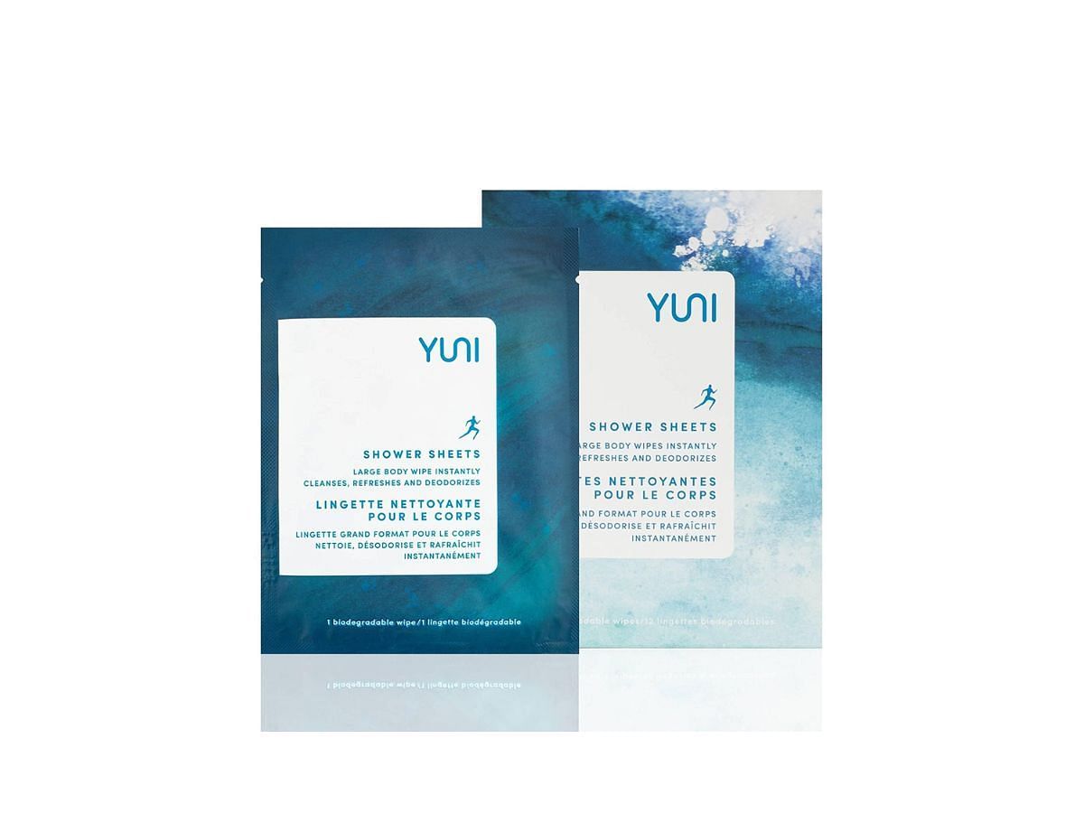 Enjoy immediate sweat removal with Yuni body wipes for runners (Image via Amazon)