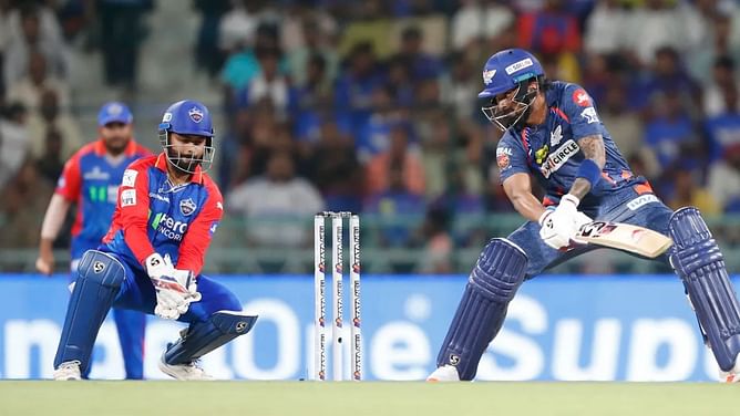[Watch] Brilliant review from Rishabh Pant ends KL Rahul's stay during LSG vs DC IPL 2024 match