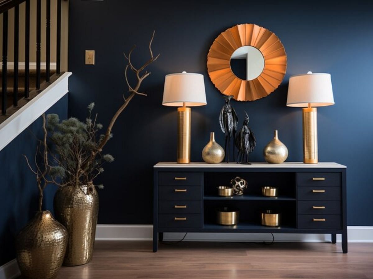 Pair light with dark in the living room (Image via Freepik)