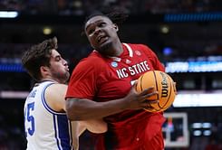 "You should hear what they said to me grow up": DJ Burns hits back at post claiming NC State star's verbal exchange with Duke fans