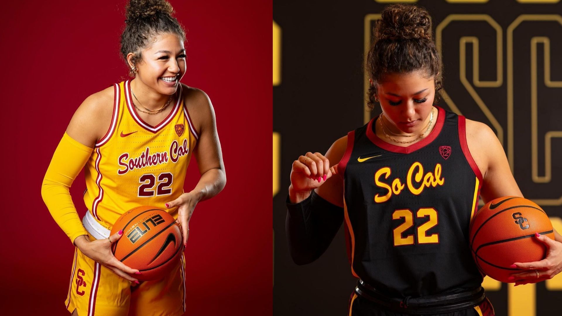 USC guard Talia Von Oelhoffen 