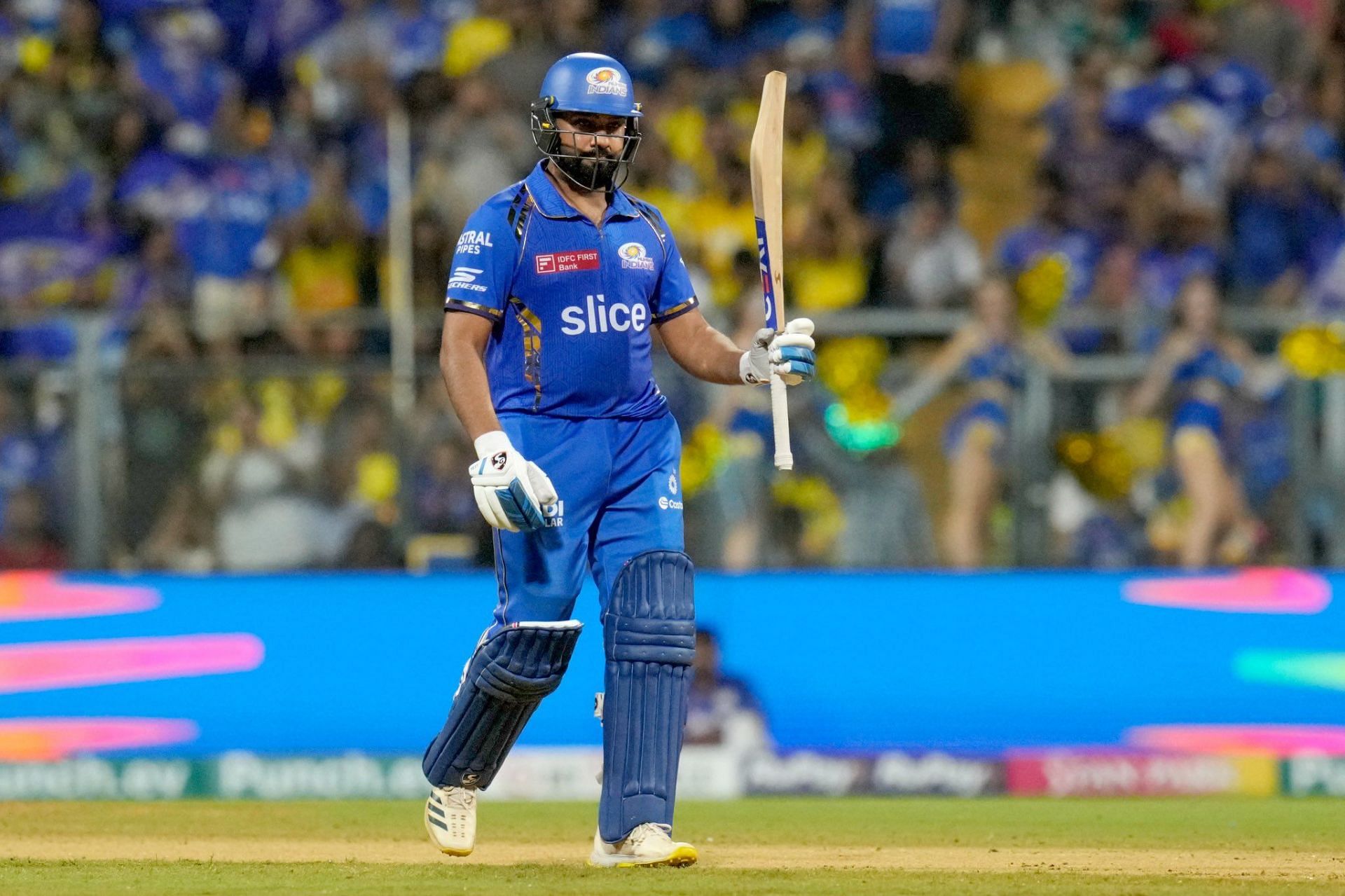 Twitter (X) praised star Mumbai Indians batter Rohit Sharma for scoring a fabulous century during the 2024 IPL against the Chennai Super Kings at the Wankhede Stadium on Sunday, April 15
