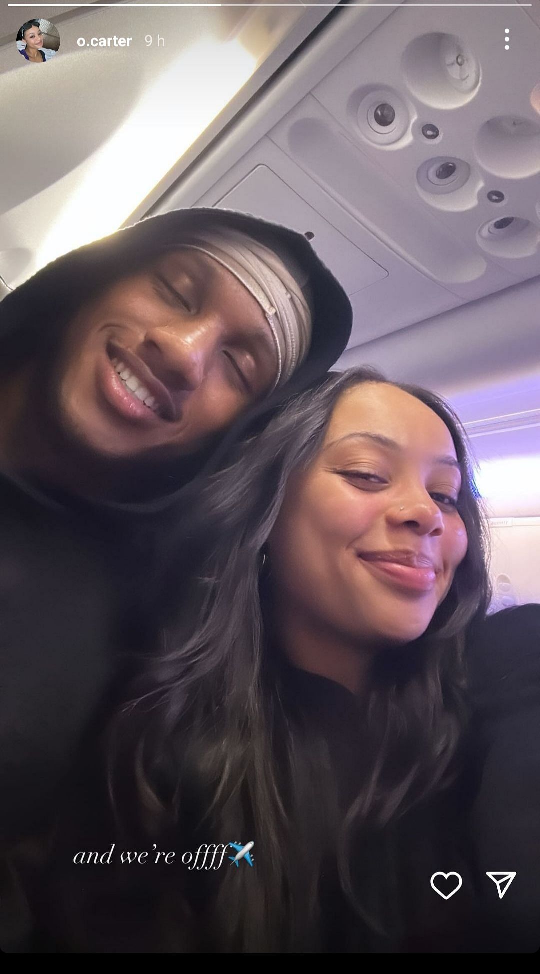 Michael Penix Jr.'s GF Olivia Carter shares joyous snap of couple ...