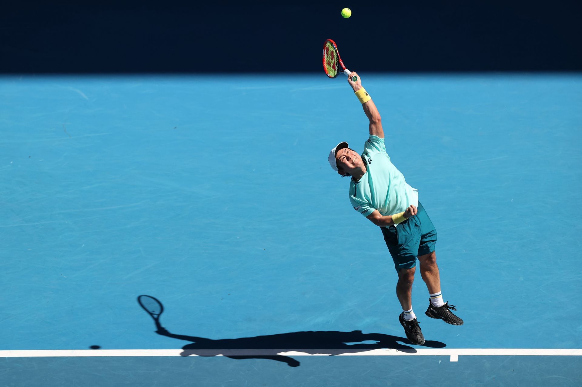 Nishioka at the 2024 Australian Open - Day 3