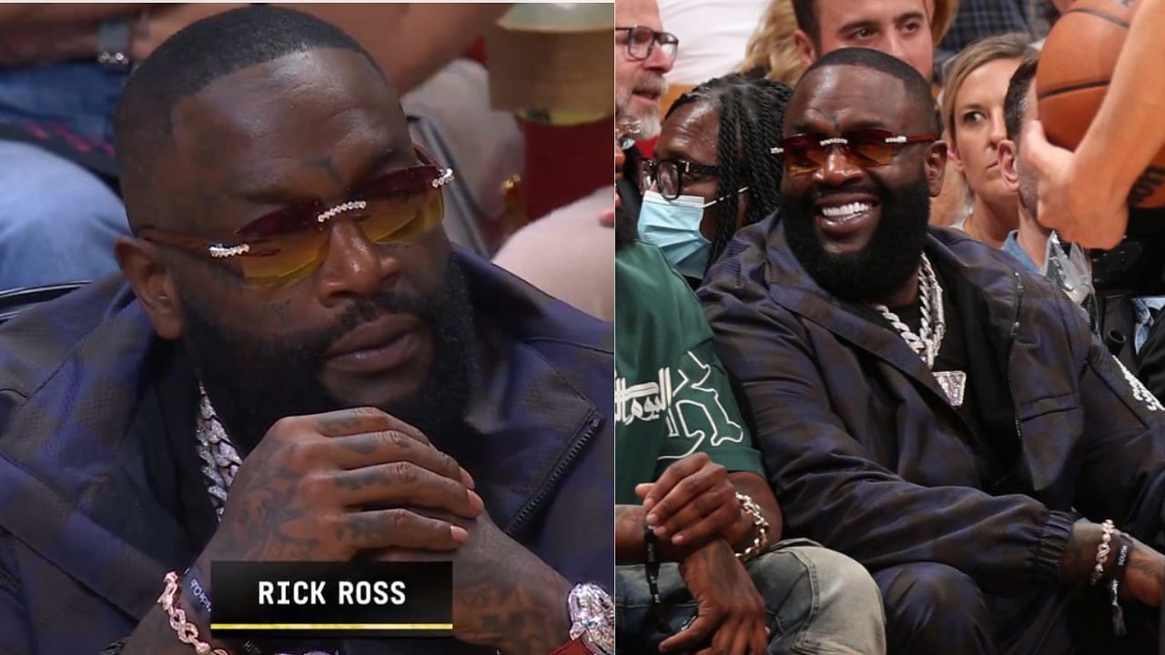 Basketball fans react to Rick Ross