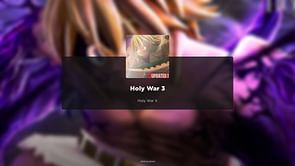 Holy War 3 Codes