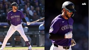 "As is tradition" - Rockies fans frustrated as Kris Bryant leaves game early Saturday with back stiffness after crashing into wall