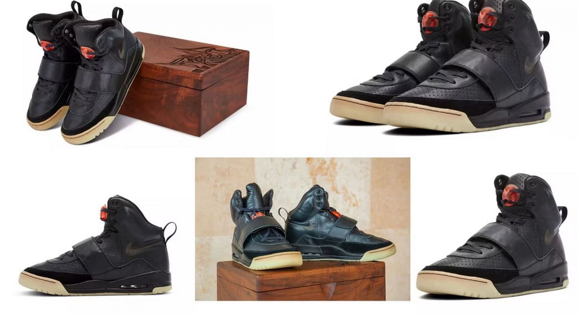 Kanye West x Nike Air Yeezy 1 - $1.8 Million (Image via Sportskeeda)