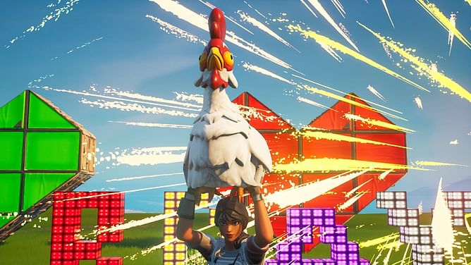“Legit had no idea the chickens even did this”: Fortnite community reacts to player showcasing brilliant use of the chickens in Chapter 5 Season 2