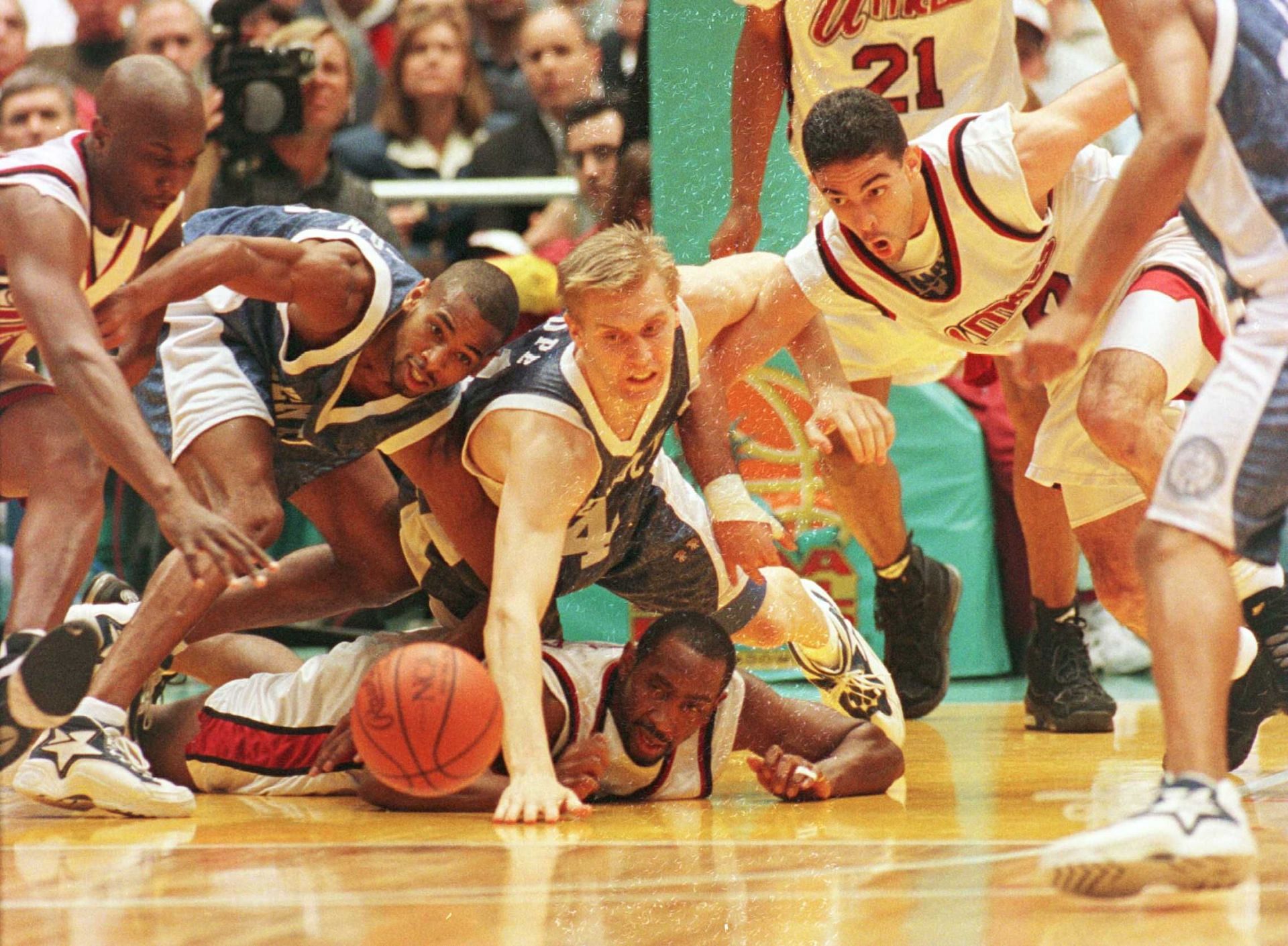 Pope rarely hesitated to dive for a loose ball.